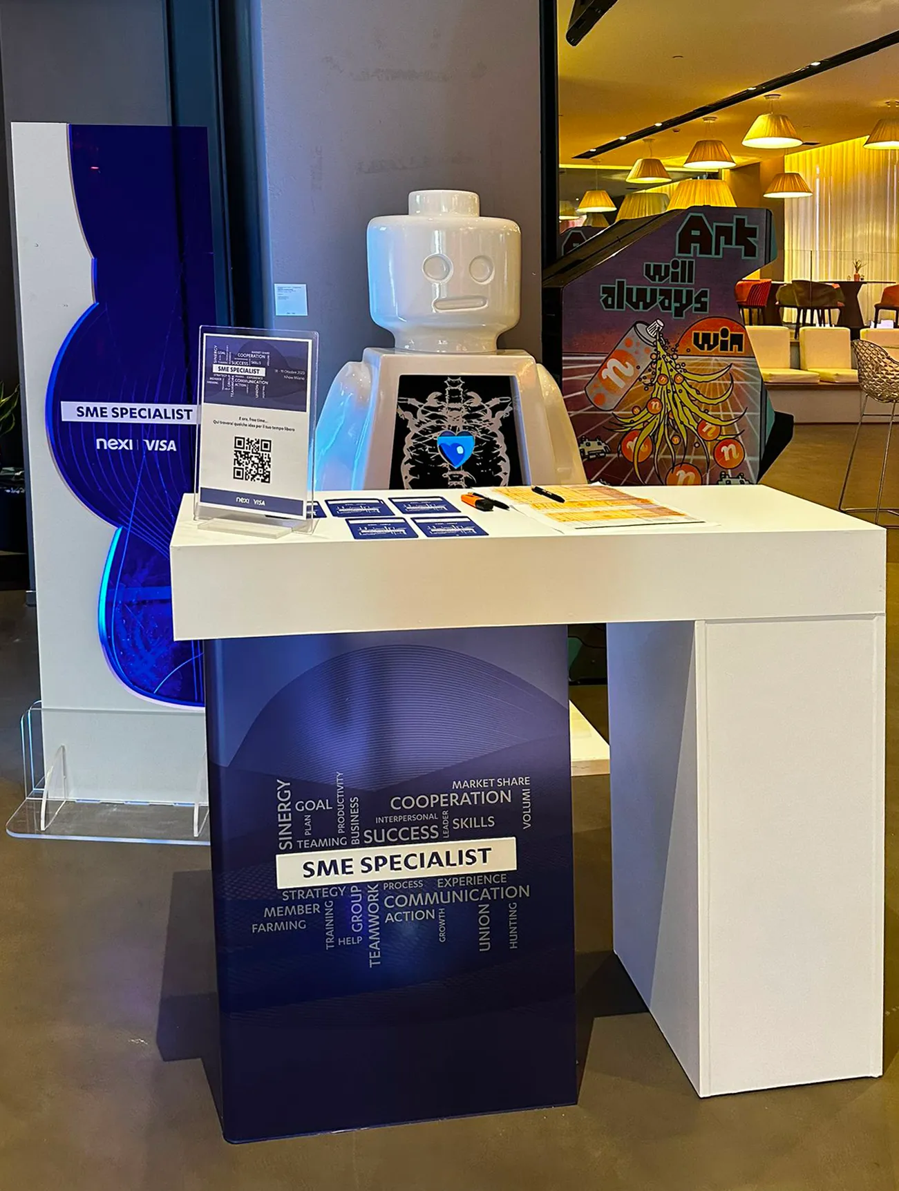 Ti accompagniamo in tutte le fasi, dall’ideazione alla ricerca, fino alla fornitura e brandizzazione dei gadget. Oggetti utili e originali, studiati per rafforzare la tua immagine aziendale e lasciare un ricordo concreto ai tuoi clienti.